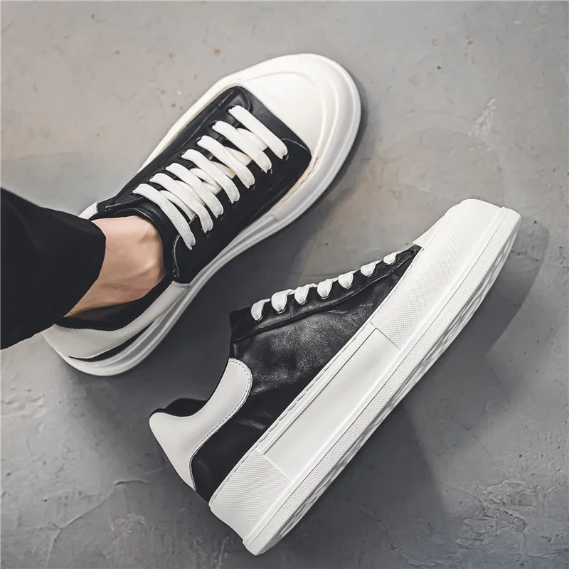 

Men's Causal Low Top Skate Shoes Breathable Lightweight Non-Slip Sneakers Comfort Fit Walking Shoes for Male