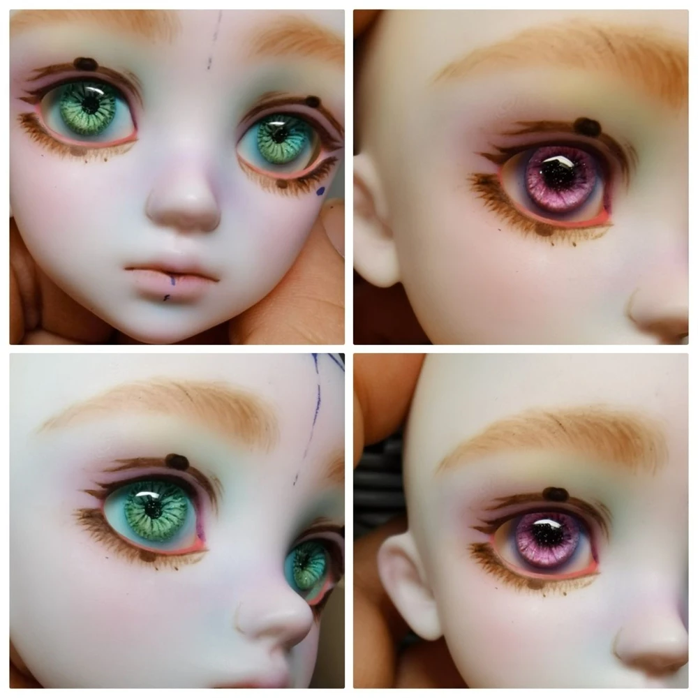 Кукольные глаза BJD 8 мм-26 мм кукольный пластырь заката для игрушек 1/8 1/6 1/4 1/3 SD DD