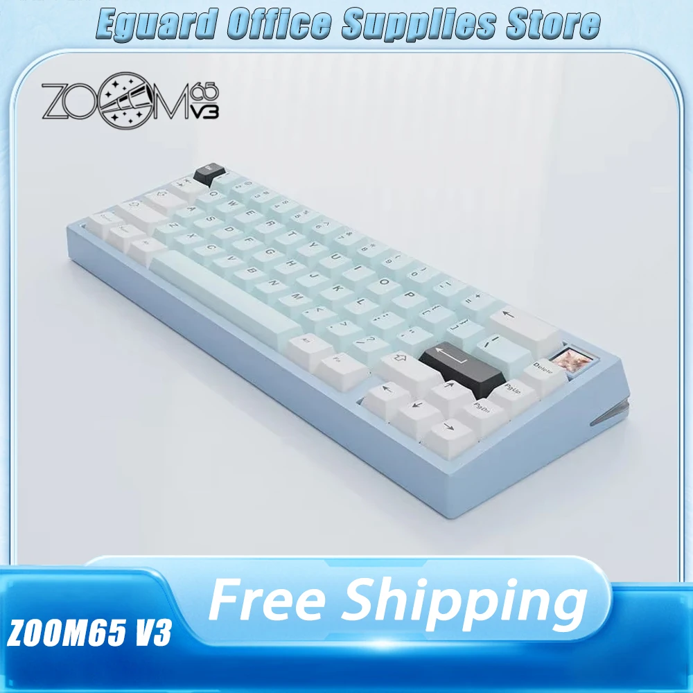 ZOOM65 V3 комплект механической клавиатуры из алюминиевого сплава индивидуальный