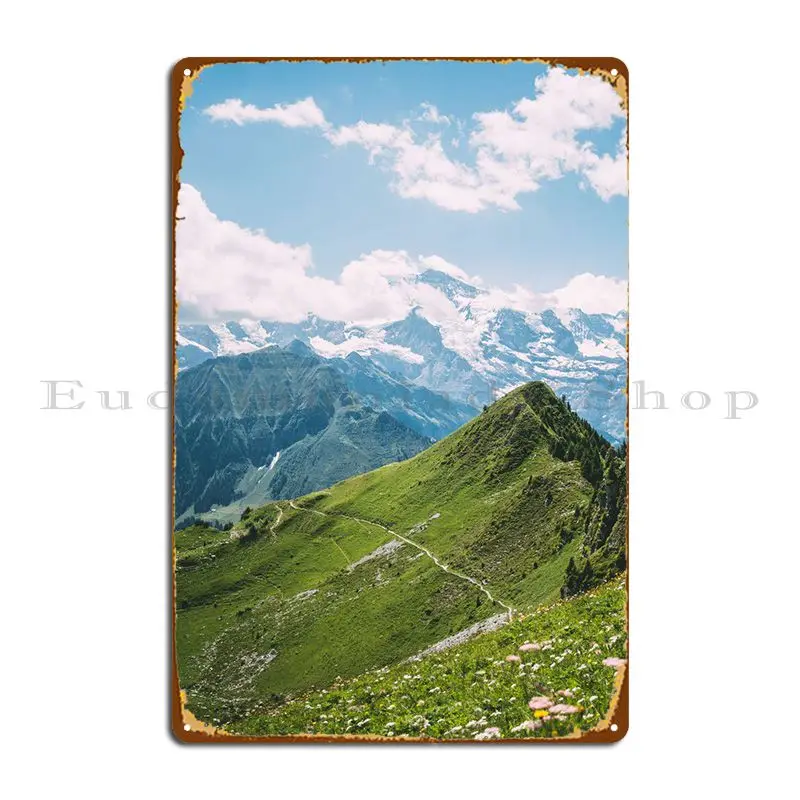 

Berner Oberland, металлический плакат, Фотофон, кухня, создание клуба, жестяной плакат