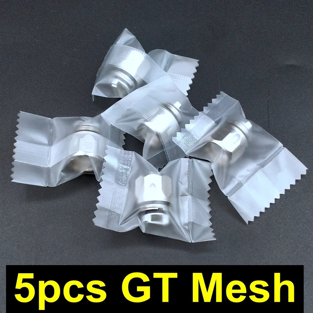 

5pcs GT Mesh Sky Solo GT2 GT4 GT6 GT8 Replacement GT Mesh Coil For Vaporesso Sky Solo Plus /GEN S /NRG/ NRG SE SKRR-S GT Cores