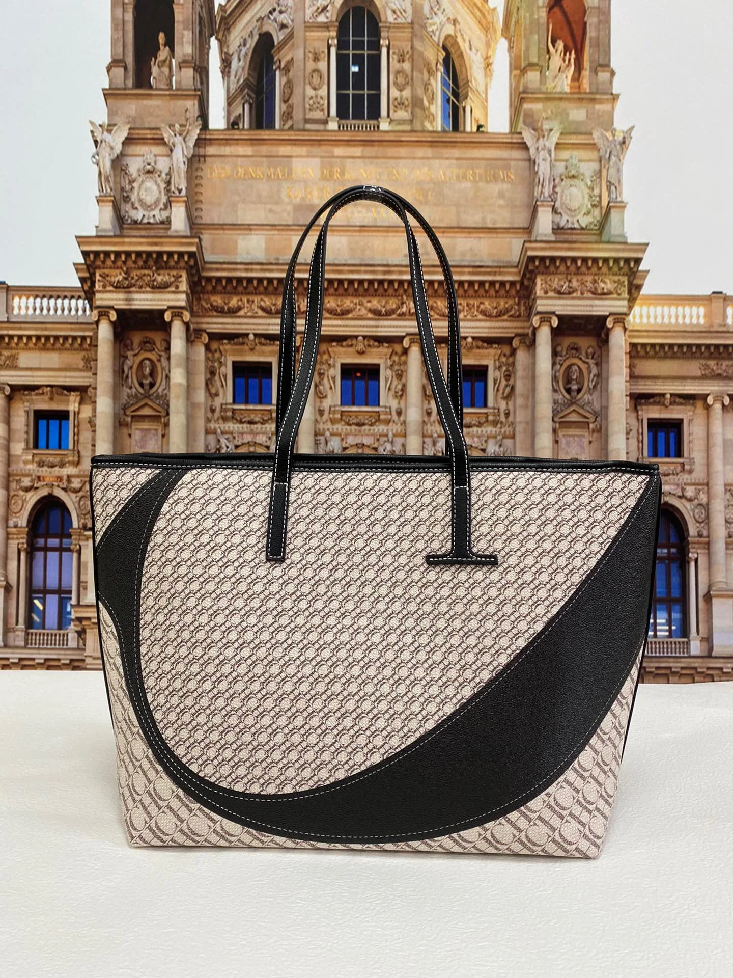 

2022 Summer Popular Women's Portable Tote Bag Large Capacity Top Leather Gorgeous Printing Metal Zipper Ch Famous Designer