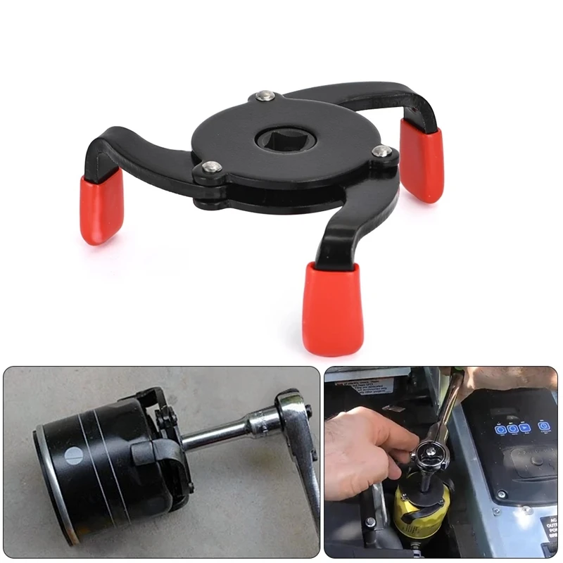 

60-95MM Adjustable Two Way Oil Filter Removal Key Auto Car Repairing Tools Oil Filter Wrench Tool For Auto Car Repair