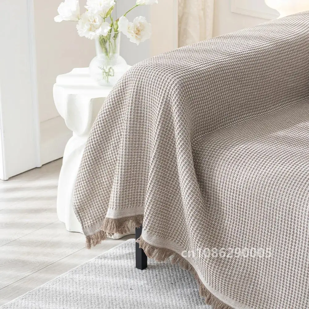 YanYangTian окрашенный в пряже чехол для дивана летний тонкий одеяла роскошное