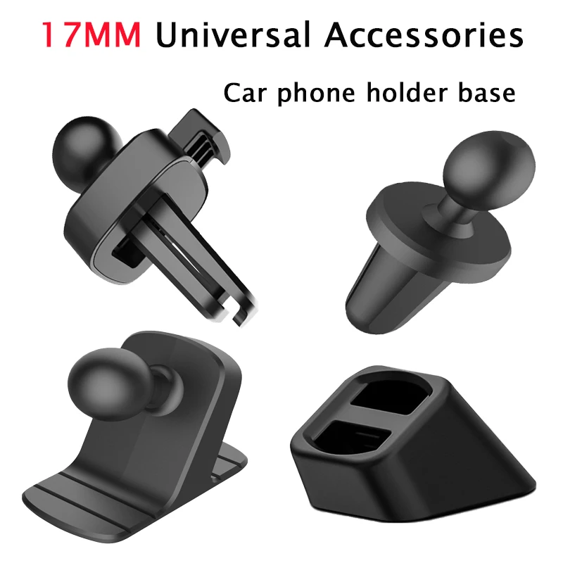 universal car holder stand base wireless dashboard mount car phone holder bracket air vent clip cellphone gps accessories free global shipping
