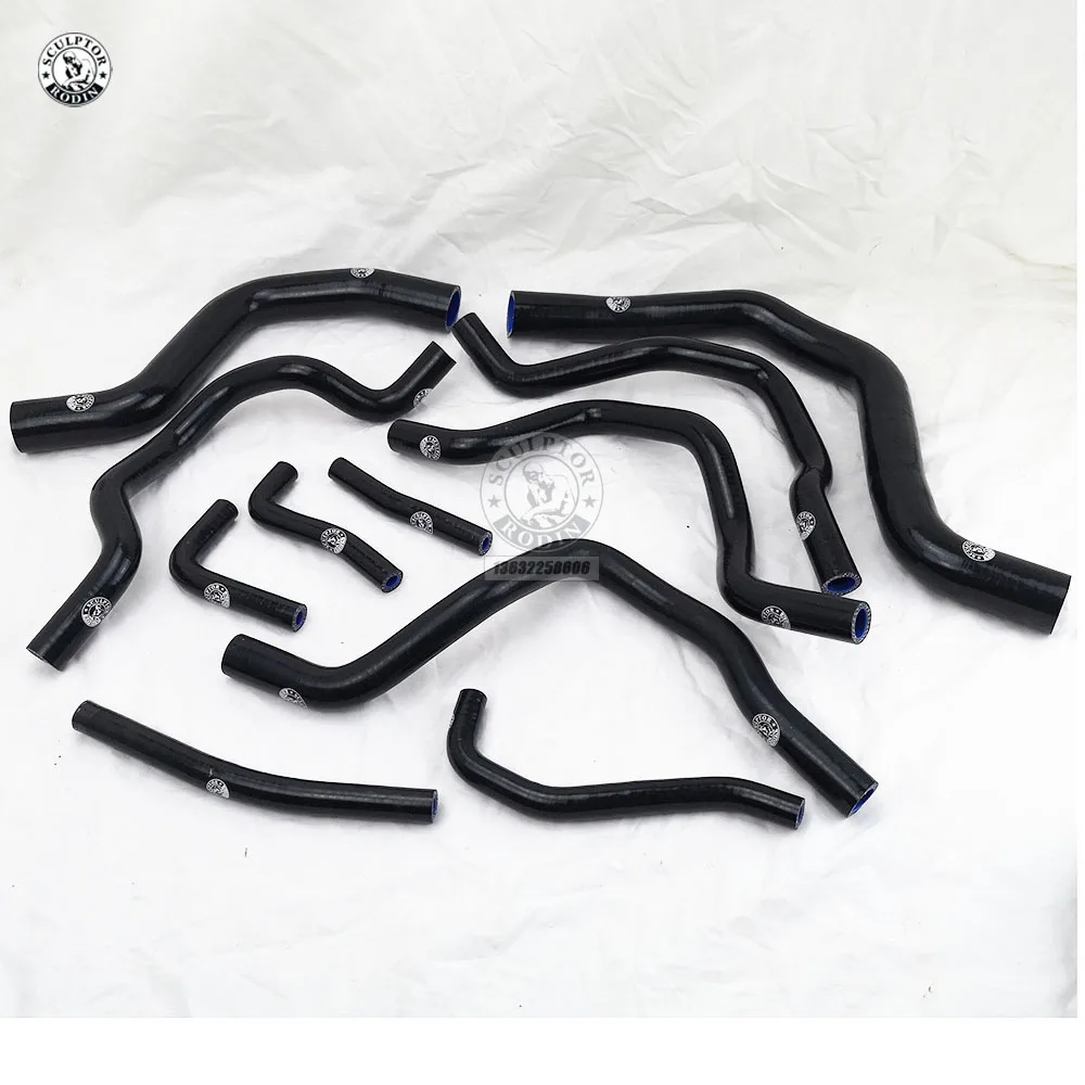 

Silicone Radiator Hose Kit For MITSUBISHI LANCER Evolution EVO 7-9 CT9A 4G63 (11PCS) red/blue/black