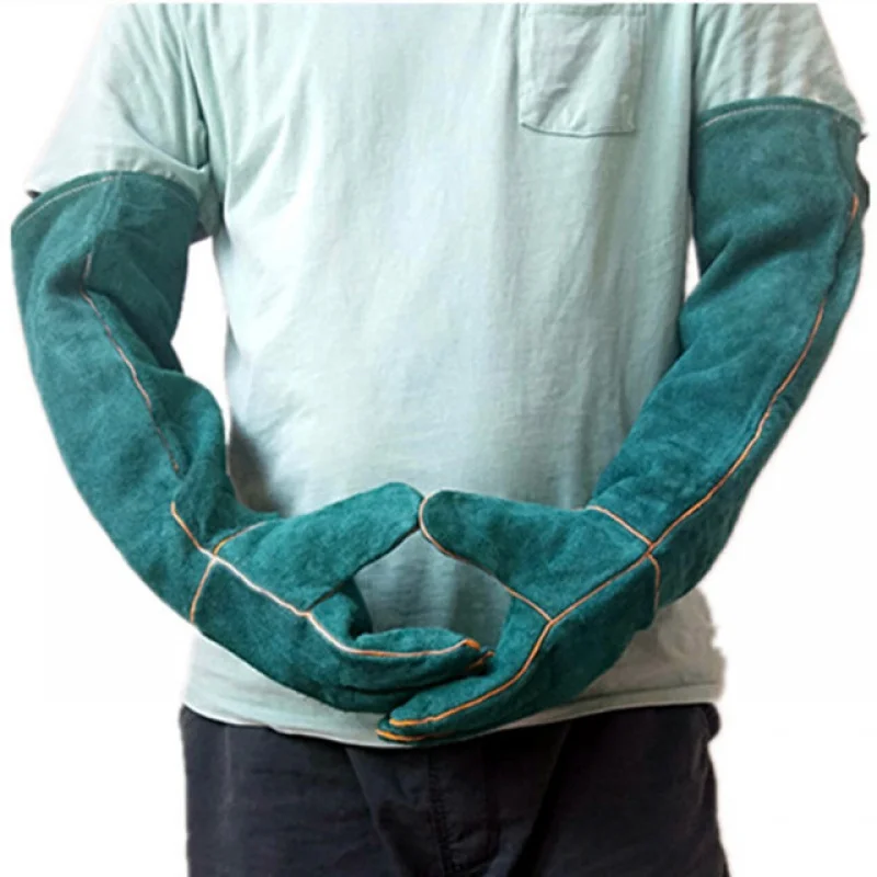 

Pet Supplies Crawler Anti-Bite Gloves 60cm Pet Protective Gloves Giant Lizard Snake Anti-Bite