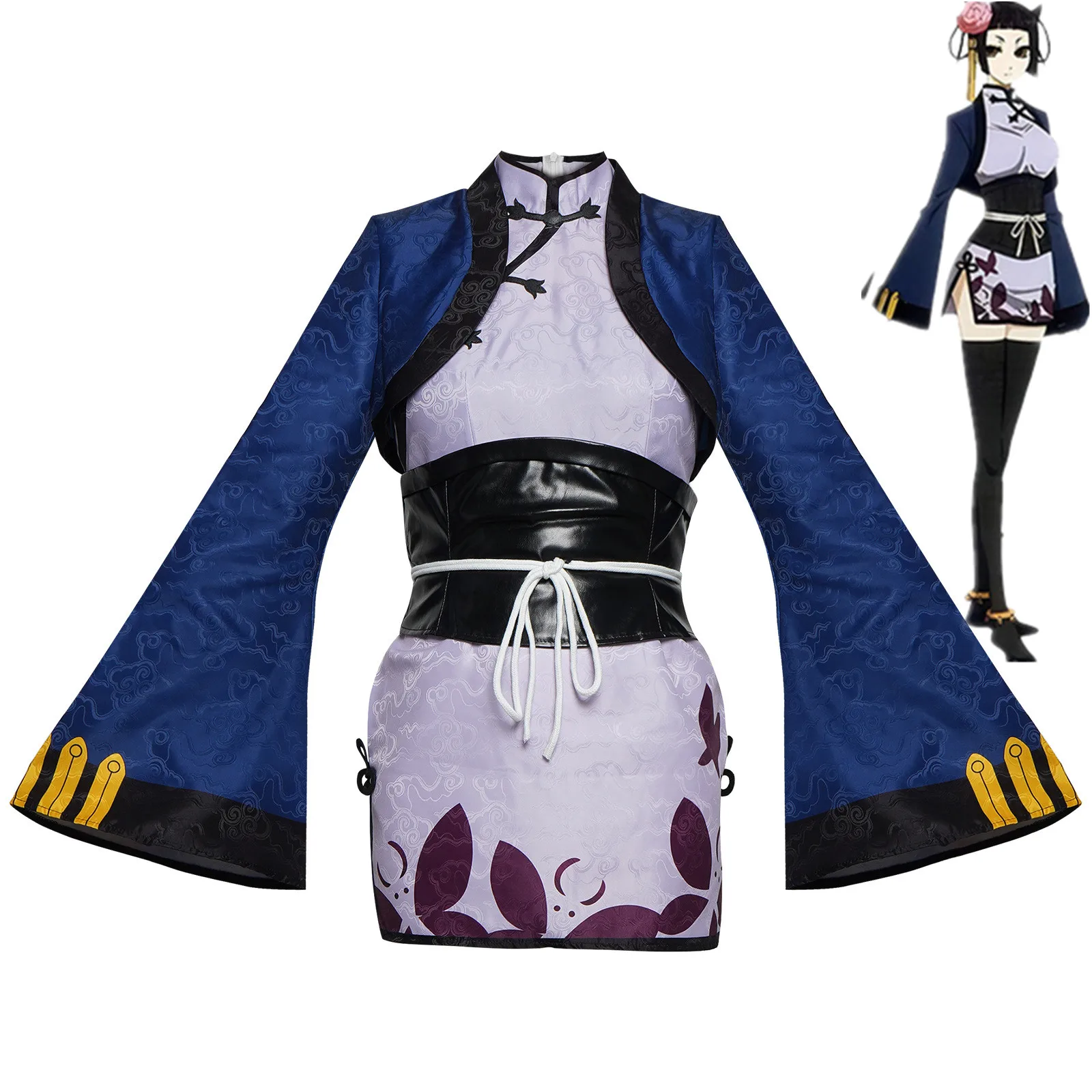 Костюм для косплея черного Батлера рана Мао из аниме Чонсам