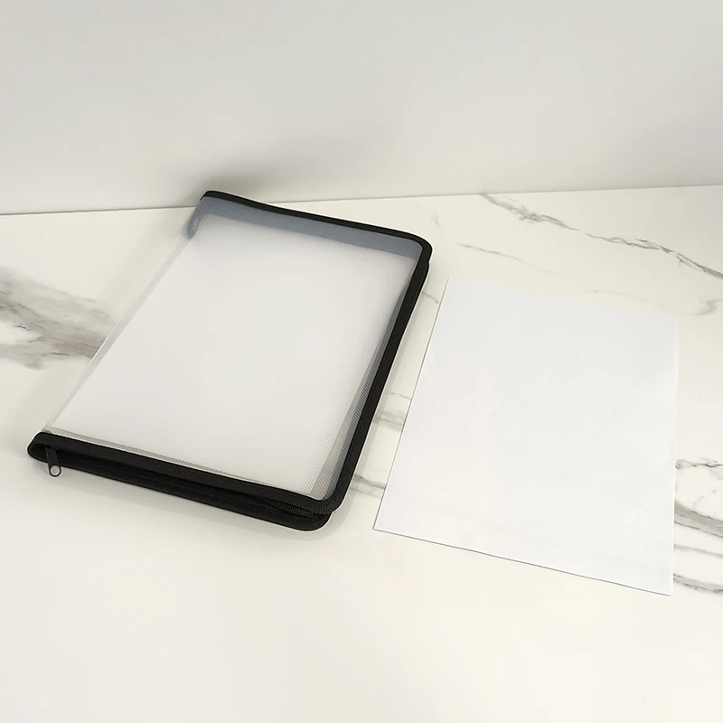 Прозрачная фотобумага портативный файл A4 хранение данных для конференций карман