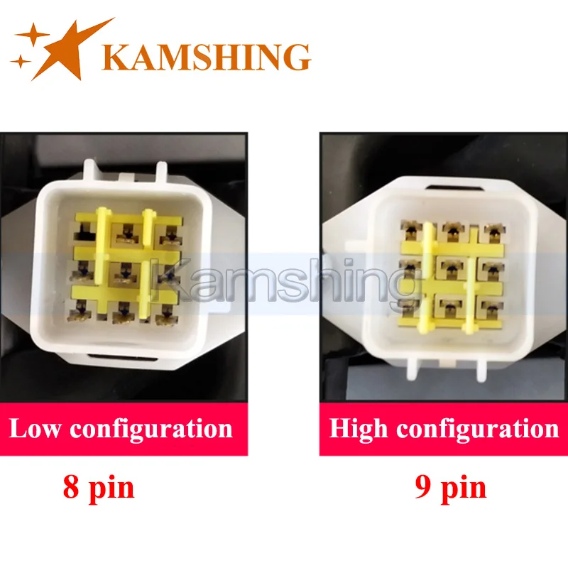 Фото CAPQX 8/9-контактный передний бампер, фара для грузовика Foton Omac, передняя фара, головной фонарь №5