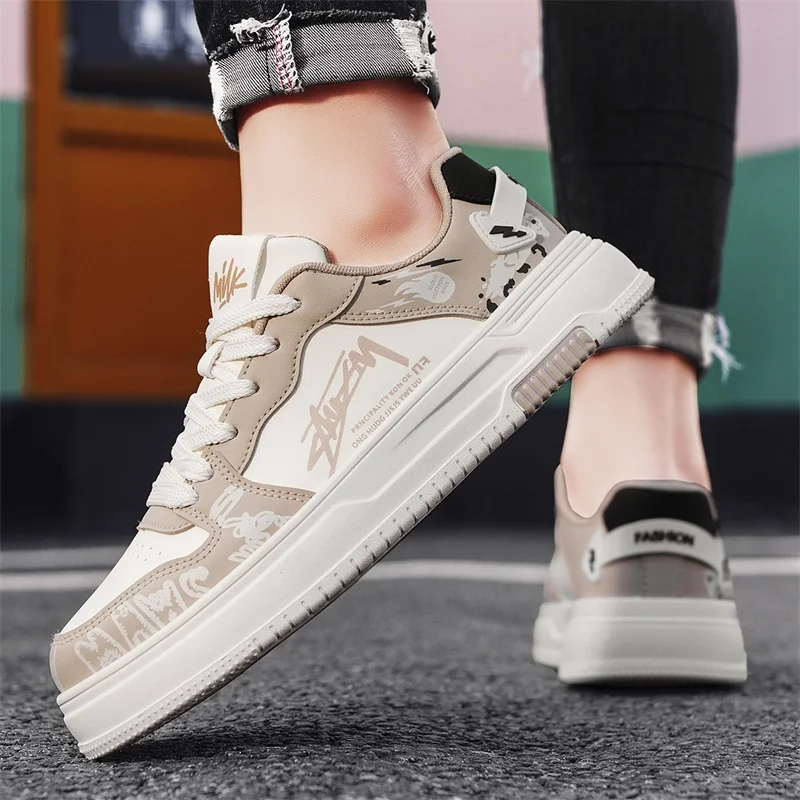 Men's Shoes Spring and Autumn 2025 New Original Design Youth Sports Casual All-matching Platform Non-Slip Board |