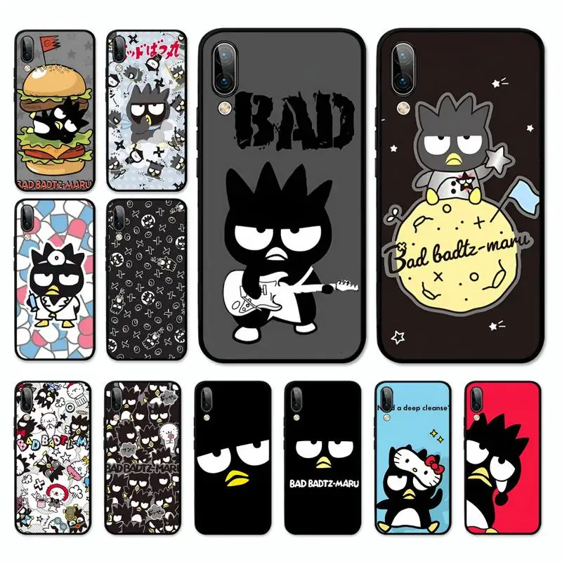 

BANDAI bad Badtz-Maru Phone Case For OPPO A9 A7 A3S A1K F5 Reno 2 Z Realme 6 5 Pro C3 Vivo Y91C Y51 Y31 Y19 Y17 Y11 V17