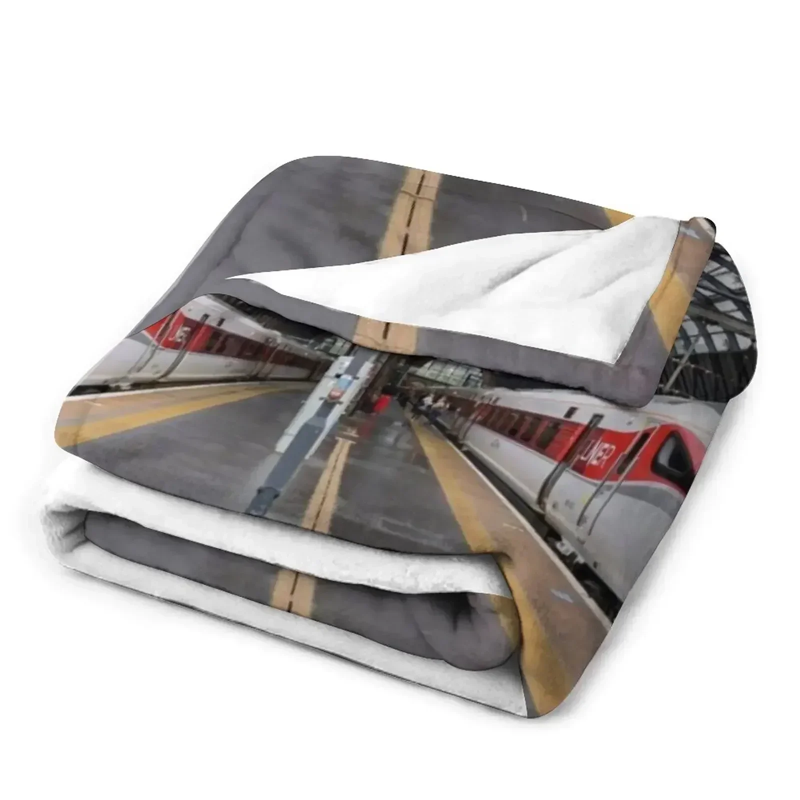 LNER поезда Azuma at Kings Cross Throw Одеяло рождественские украшения Гигантские одеяла для