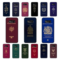 maiyaca algerian passport phone case for samsung note 5 7 8 9 10 20 pro plus lite ultra a21 12 02