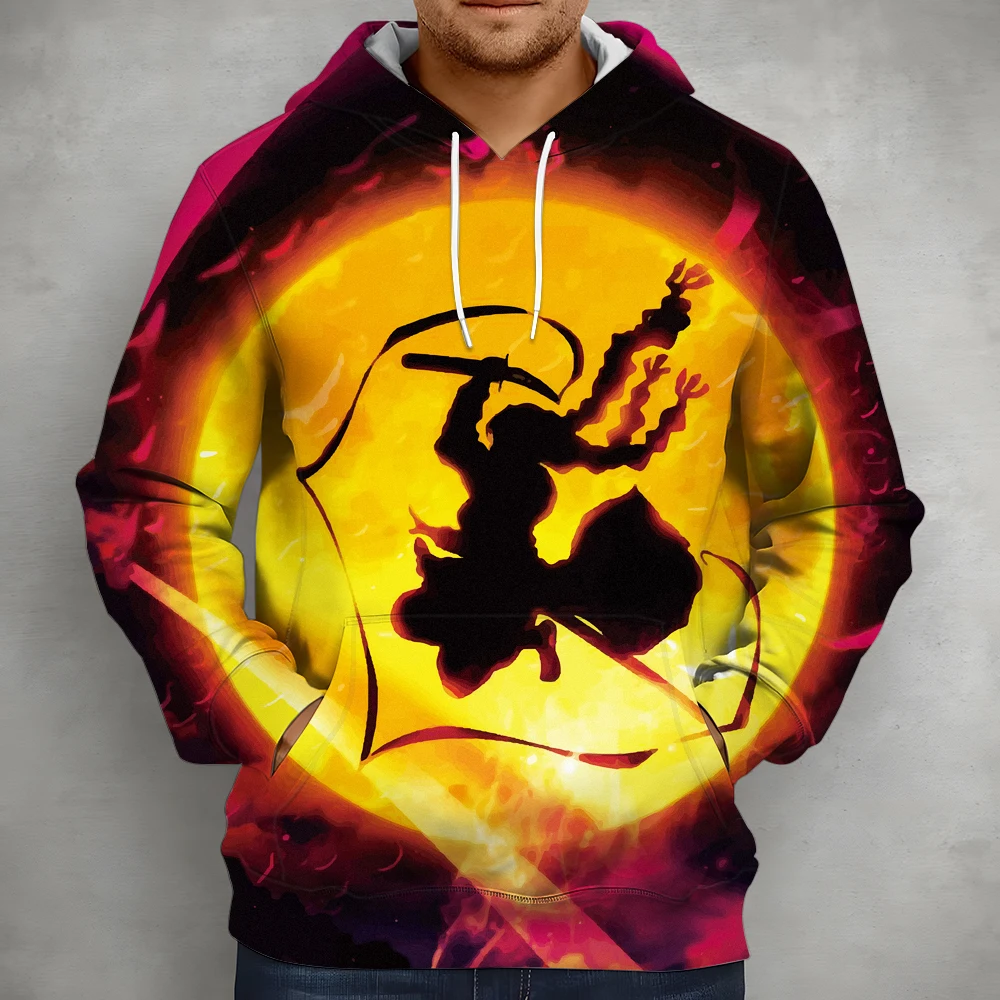 

Новинка 2022, стильная толстовка с 3D принтом, спортивная одежда для пар с рассекающим демонов, летняя модная мягкая дышащая одежда из аниме