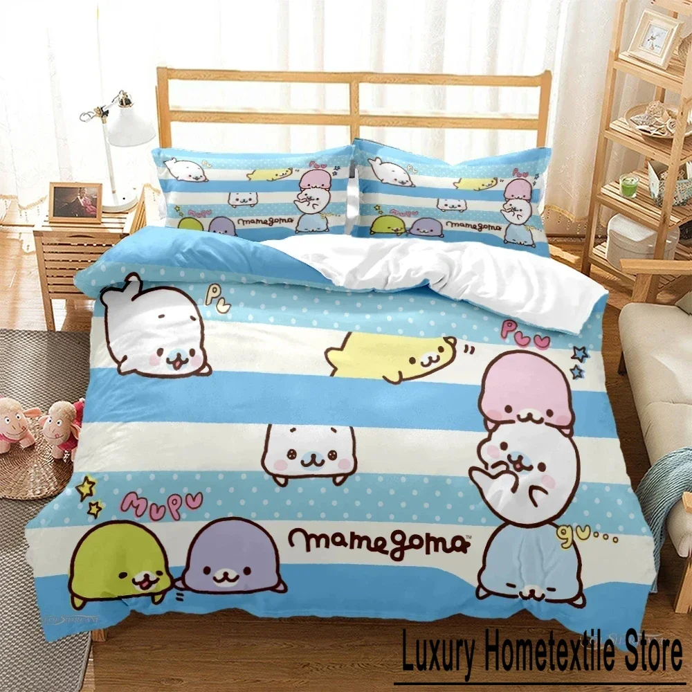 Cartoon Bubu Dudu Bear Panda Bedding Set Duvet Cover Bed Quilt Pillowcase Comforter king Queen Size Boys Adult
