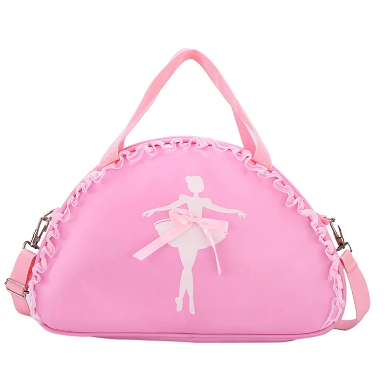 Сумка для балета и танцев милая кружевная сумка с рюшами водонепроницаемая