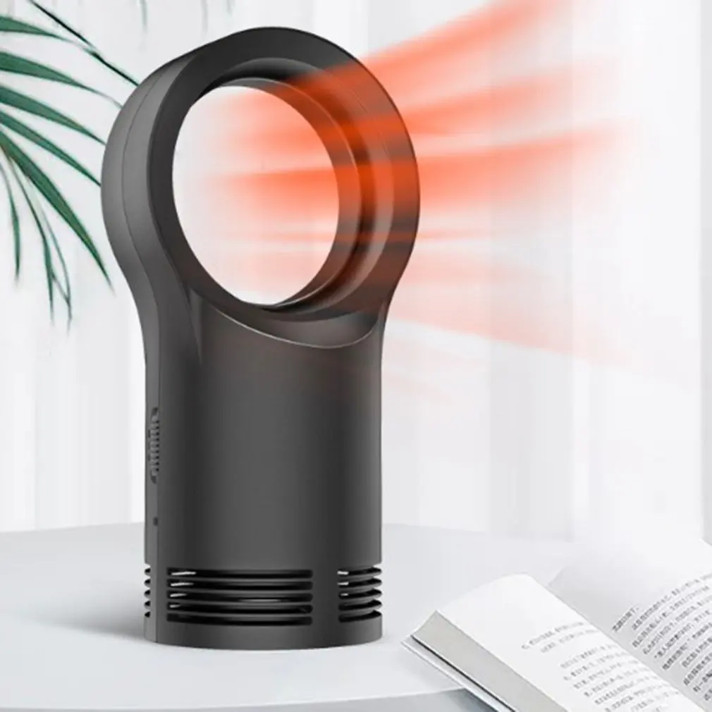 Home office leaves heater portable electric fan desktop machine radiator heating during the winter |