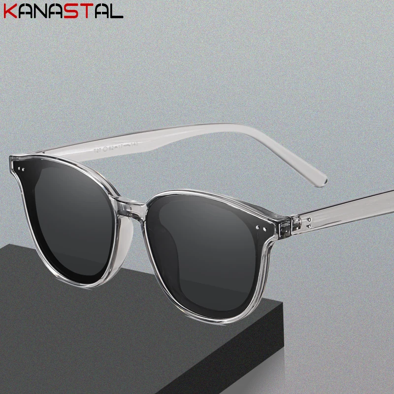 

Women's Polarized UV400 Sunglasses Retro Oval Frame Eyewear Sunscreen Traveling Partying Glasses Driving Men Sunglasses Fashion