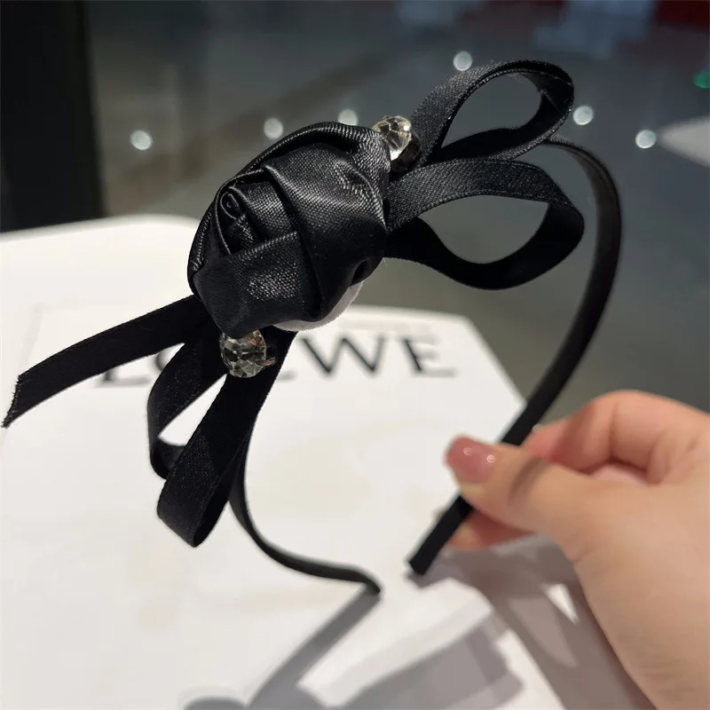 

High-grade Summer Lace Mesh Pin Bead Flower Hair Band Headband Hair Band Lady