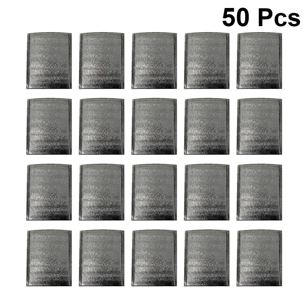 

50pcs the tote bag thermal pouches hot cold insulation bags take out bag aluminum foil shipping pouches for picnic camping