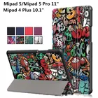 Чехол-книжка для Xiaomi Pad 5, чехол для Mipad 5 Pro, планшет для Xiao MI Pad 4 Plus 10,1 дюйма, защитный чехол с подставкой, чехол с автоматическим пробуждением и сном