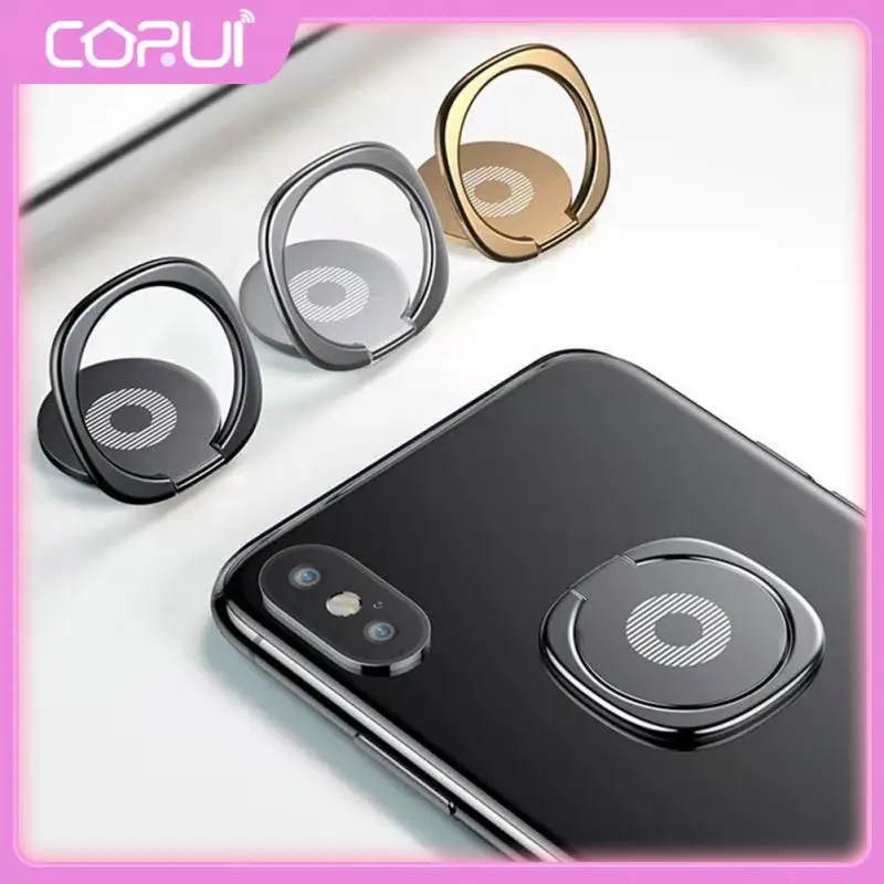 

Holder Kickstand Ultra-thin Desktop Car Mount Stand Metal Universal Phone Ring Holder Stand For Smartphone For Xiaomi Huawei