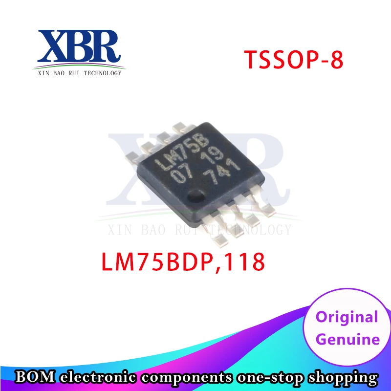 

5 Pieces LM75BDP,118 TSSOP-8 New Original 100% Quality