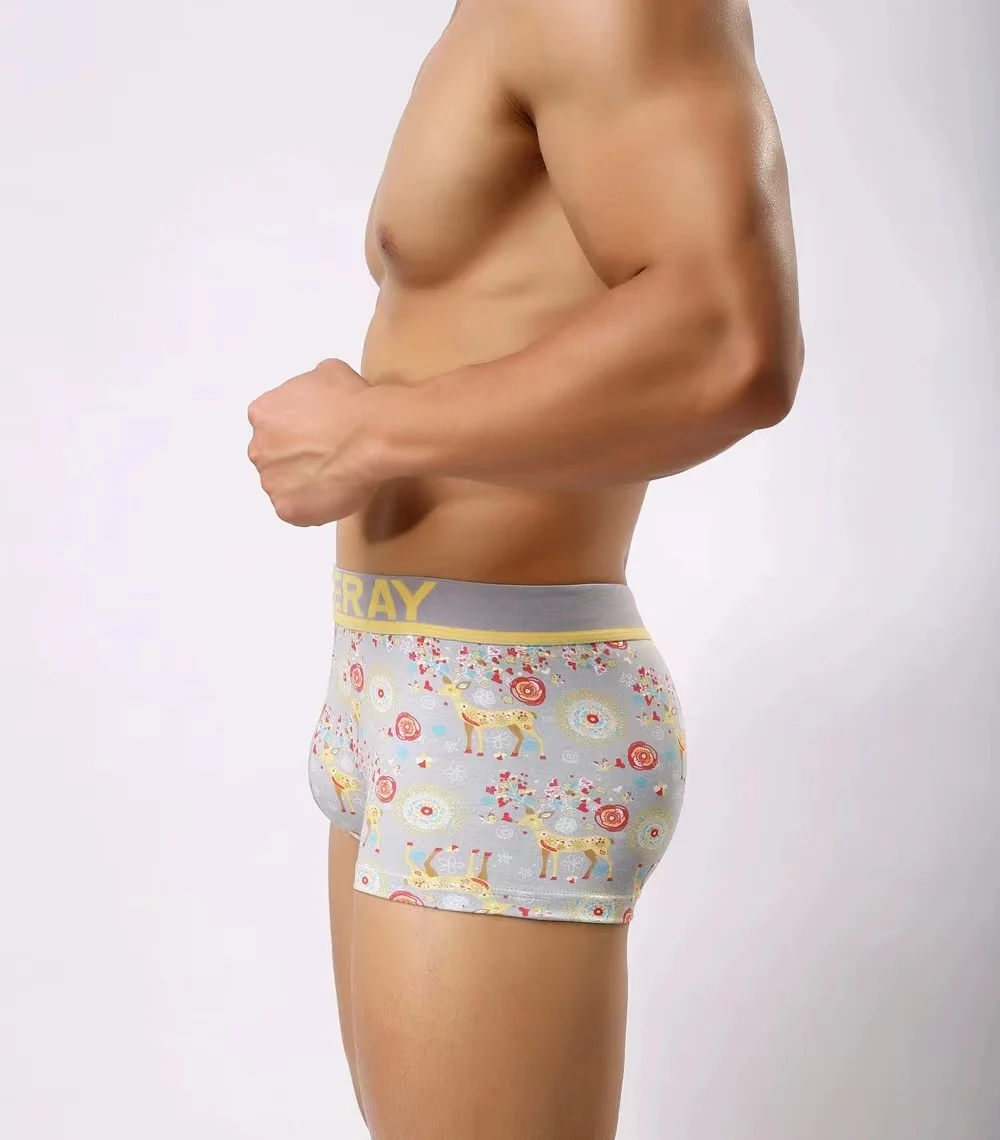 3pcs Boxer Men Shorts Men Underwear Male Men's Underwear Boxers Homme Cotton Boxershorts Panties Underpants Man for Family Sexy