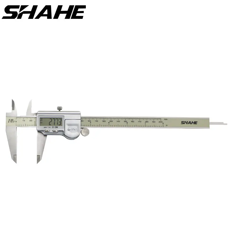 Shahe Digital Vernier Caliper Ip67 200 mm Digital Caliper Aço Vernier Caliper Eletrônico Calibre Digital