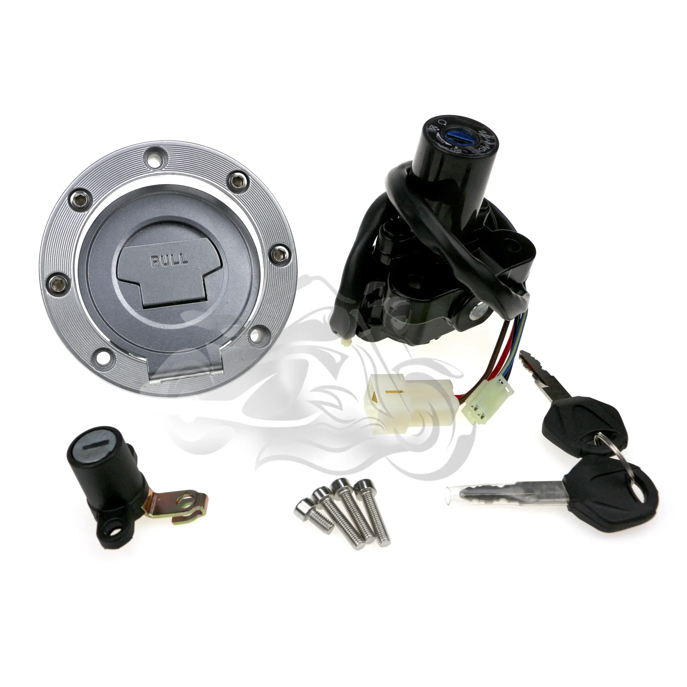 Замок переключателя зажигания крышка для бензинового бака подходит YAMAHA MT03 MT07 MT09