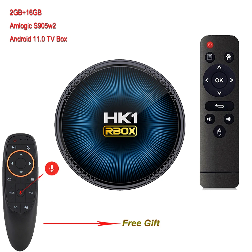

ТВ-приставка 4K Smart Android11.0, ТВ-приставка, четырехъядерный интернет-комплект, внешняя приставка, WIFI AV1 Amlogic Box HK1 Rbox, медиаплеер