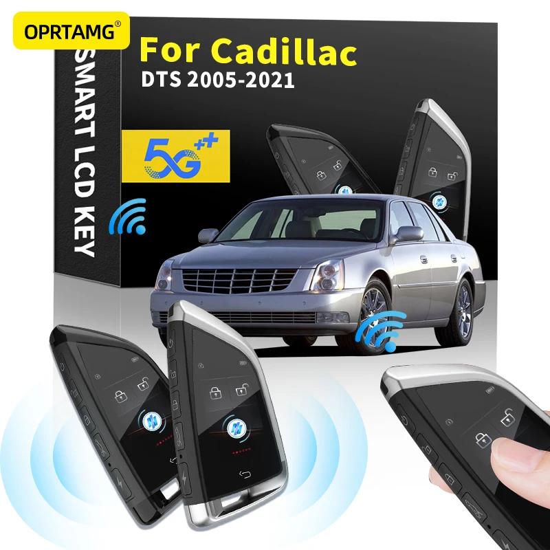 

Автомобильный смарт-ключ дистанционного управления, ЖК-дисплей для безключевого смарт-ключа для Cadillac DTS 2000 2001 2002 2003-2018 2019 2020 2021 2022