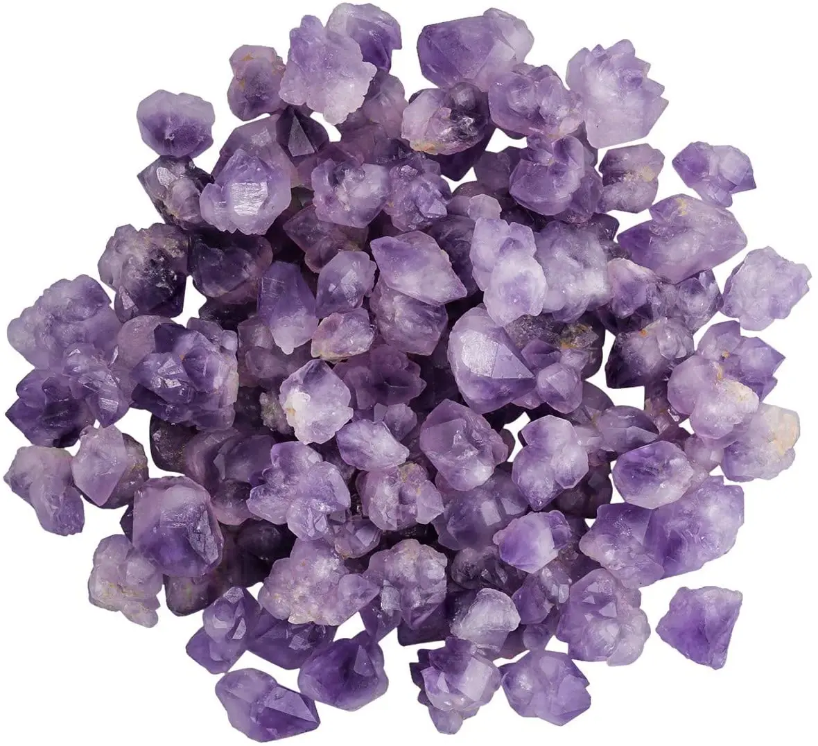 

Natural Amethyst Rough Stone Irregular Raw Crystal Point Loose Gemstone for Healing Reiki Jewelry Making Decoration 50g