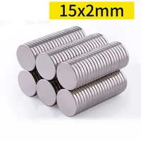 10 20 50 100pcslot 15x2mm strong round magnet neodymium magnets rare earth magnet n35