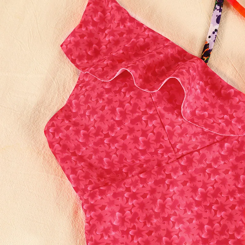 Пикантные цельные костюмы Miyouj купальный костюм с принтом для женщин купальник