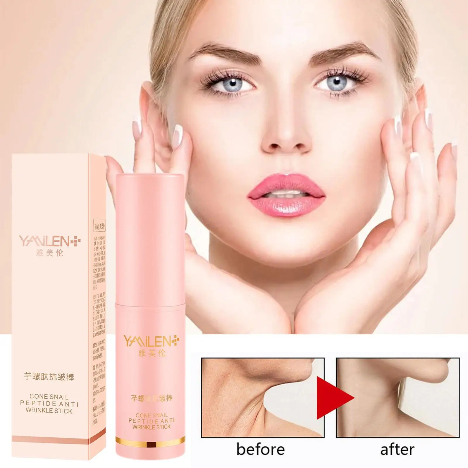 

Small powder stick hydrating stick skin care product The same anti wrinkle stick collagen face cream lipstick