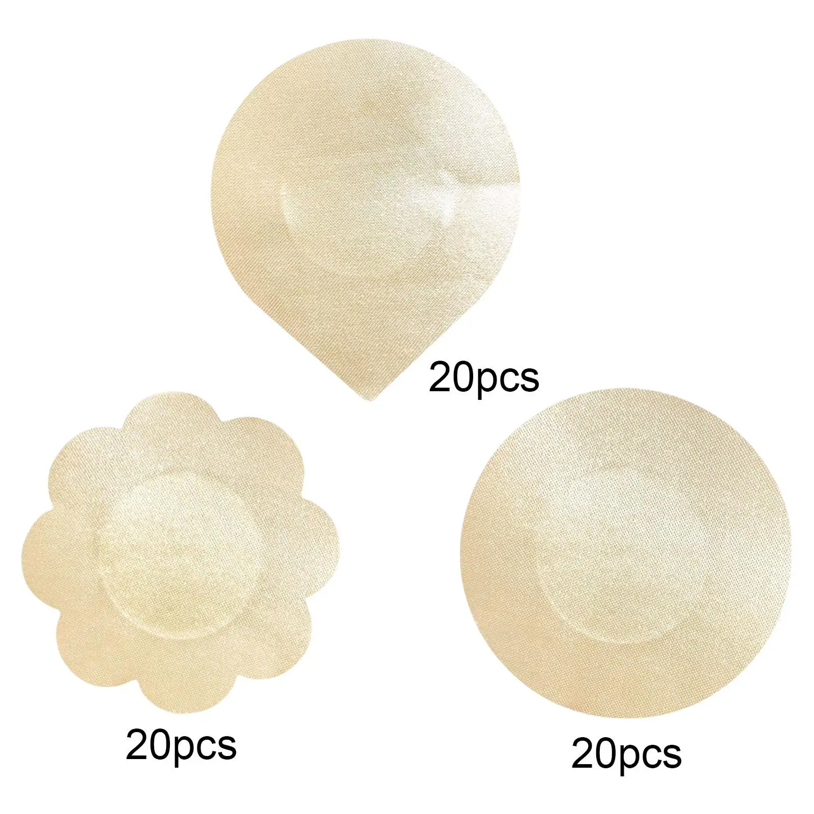 

20Pcs Bra Cover Women Breathable Breast Pasties for Bathing Suits