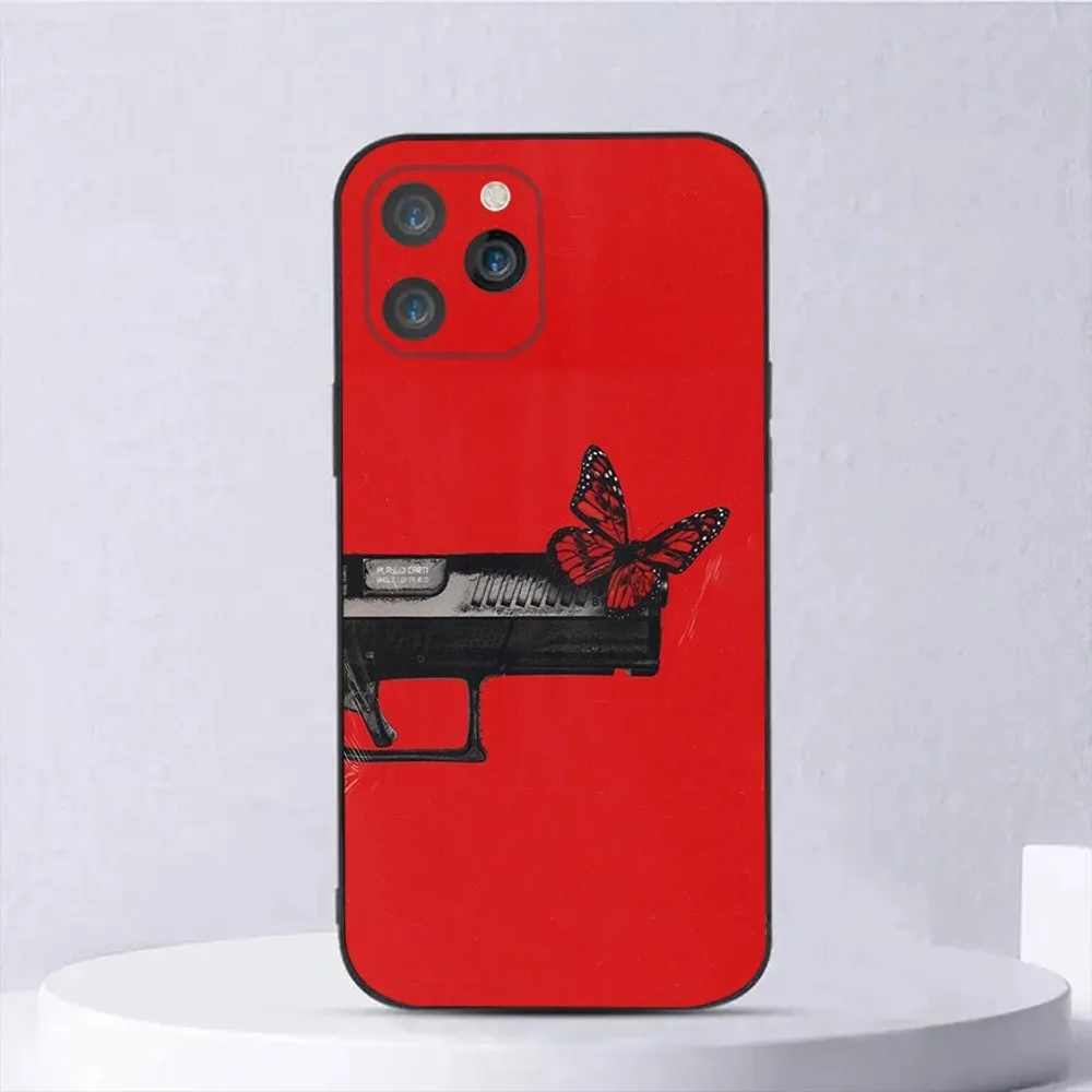 Чехол для телефона Playboi C-Carti Rapper iPhone 16 15 14 13 12 11 Plus Pro Max XS X XR SE Mini 8 7 мягкий