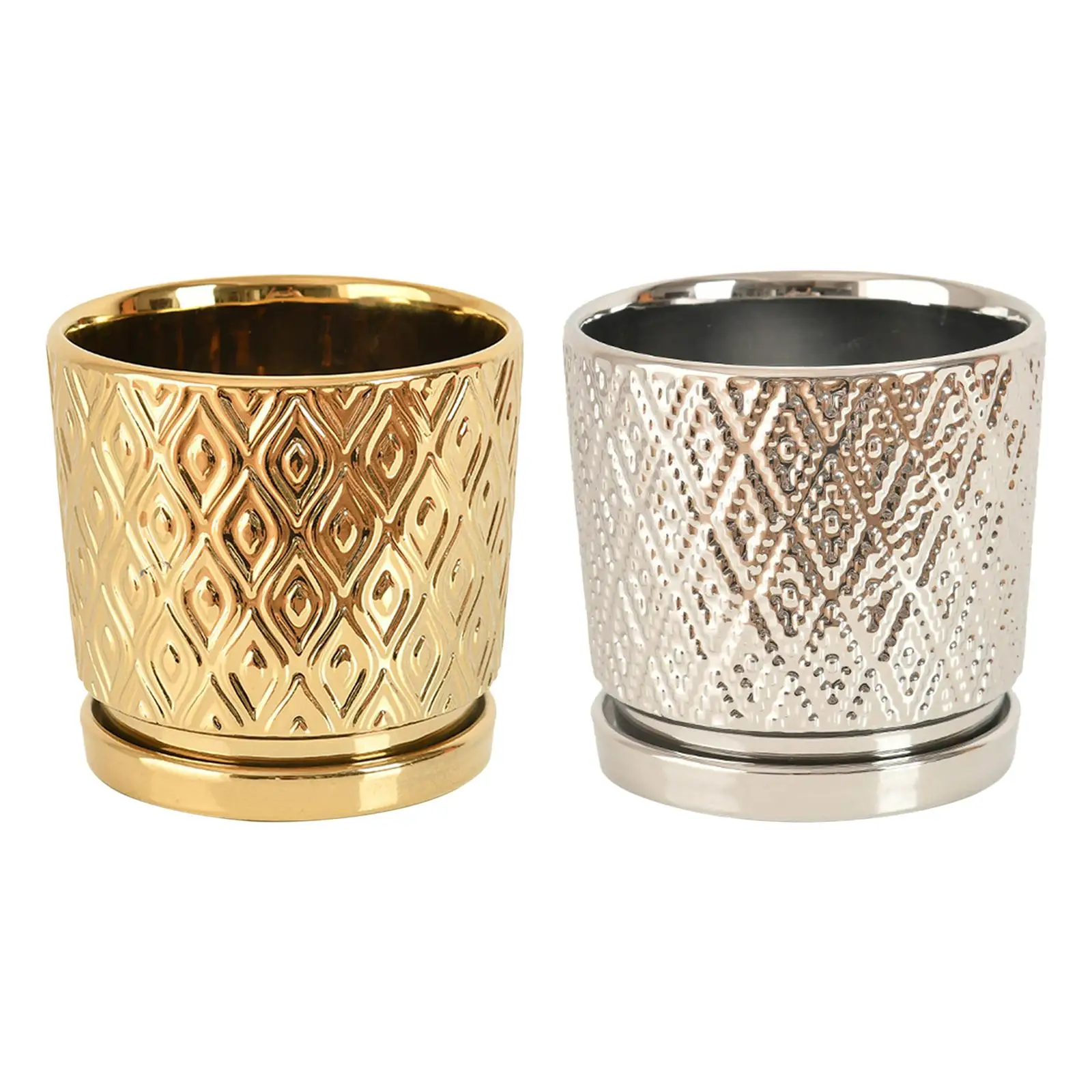 

Керамические горшки для растений с блюдце, горшки для домашних растений