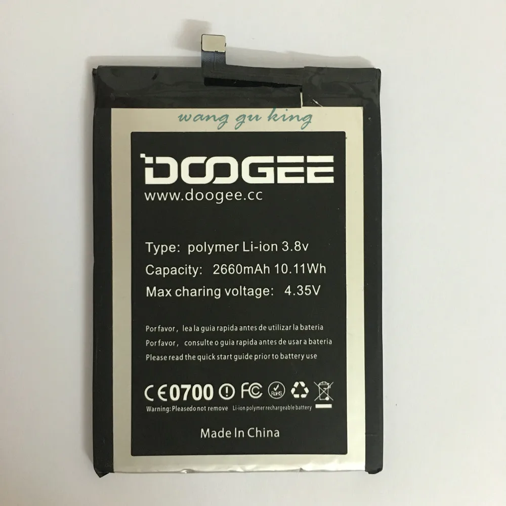 

Новый запасной оригинальный аккумулятор Doogee F5 2660 мАч, запасные части для смартфона, резервная батарея для смартфона Doogee F5