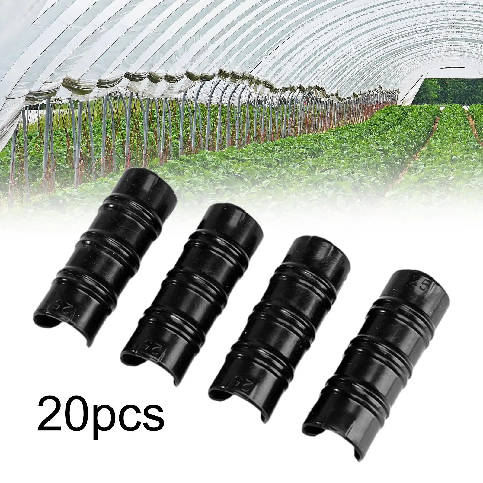 20 шт. крепежные зажимы для теплиц крепкие ветрозащитные брезента зажим