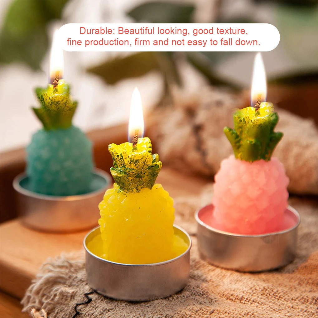 

6 шт. свечи в форме фруктов свечи для торта на день рождения Необычные гаджеты ручной работы для дня рождения Инструменты для выпечки