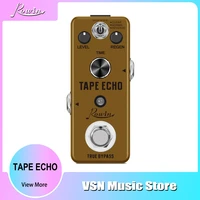 rowin guitar effect pedal digital pedals tape echo effects pedal full metal mini size true bypass lef 3809