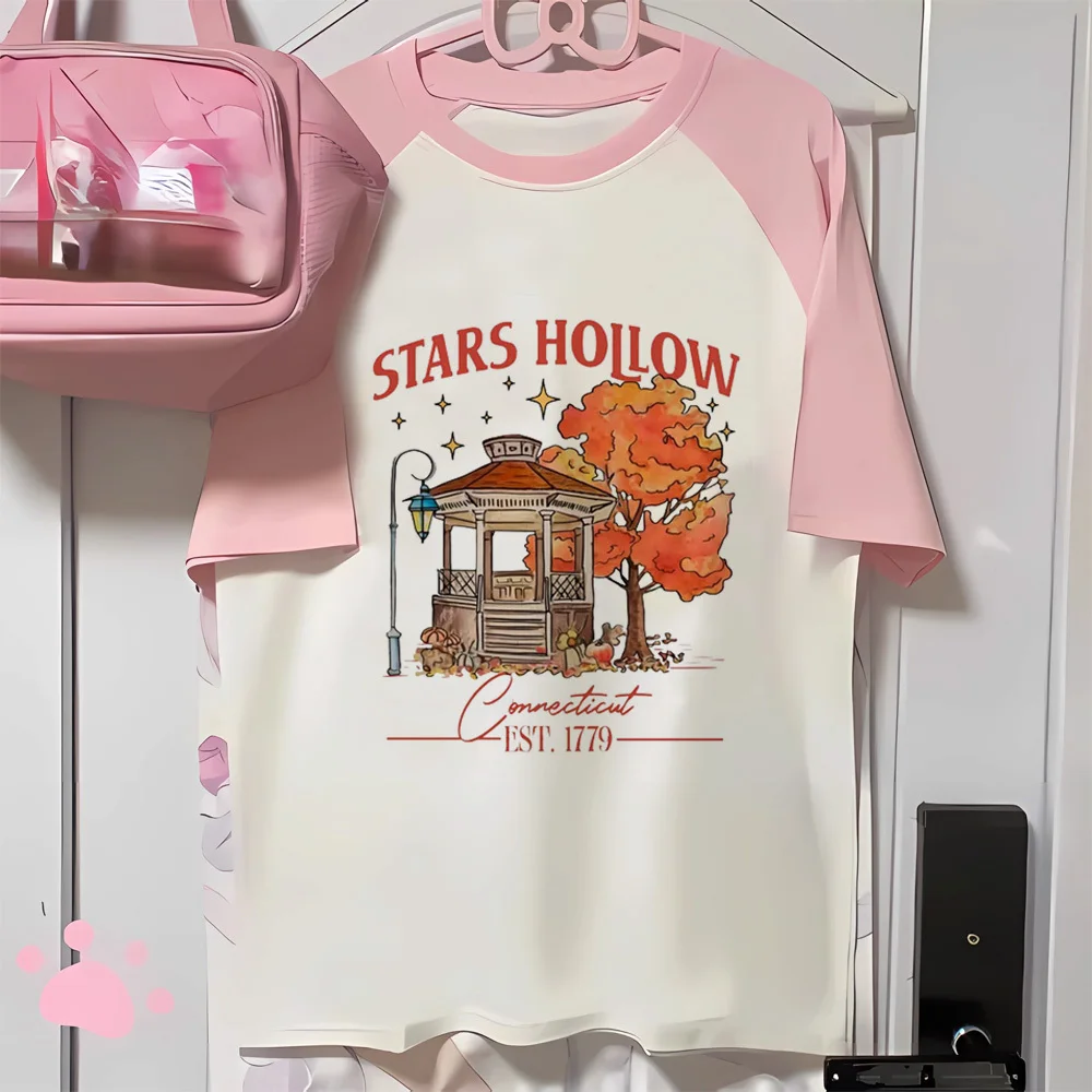 Футболка Gilmore для девочек дышащая Милая уличная одежда в стиле хип-хоп женская