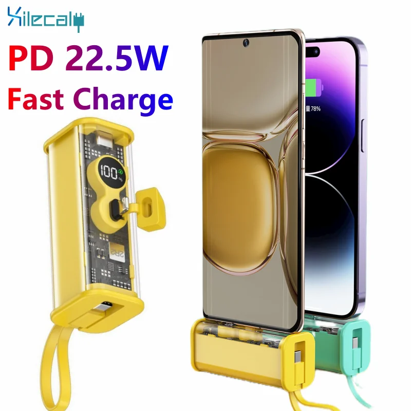 

Portable Mini Power Bank for iPhone Samsung 5000mAh Power bank External Battery Pack Ultra Slim Power Banks Spare Mobile Battery