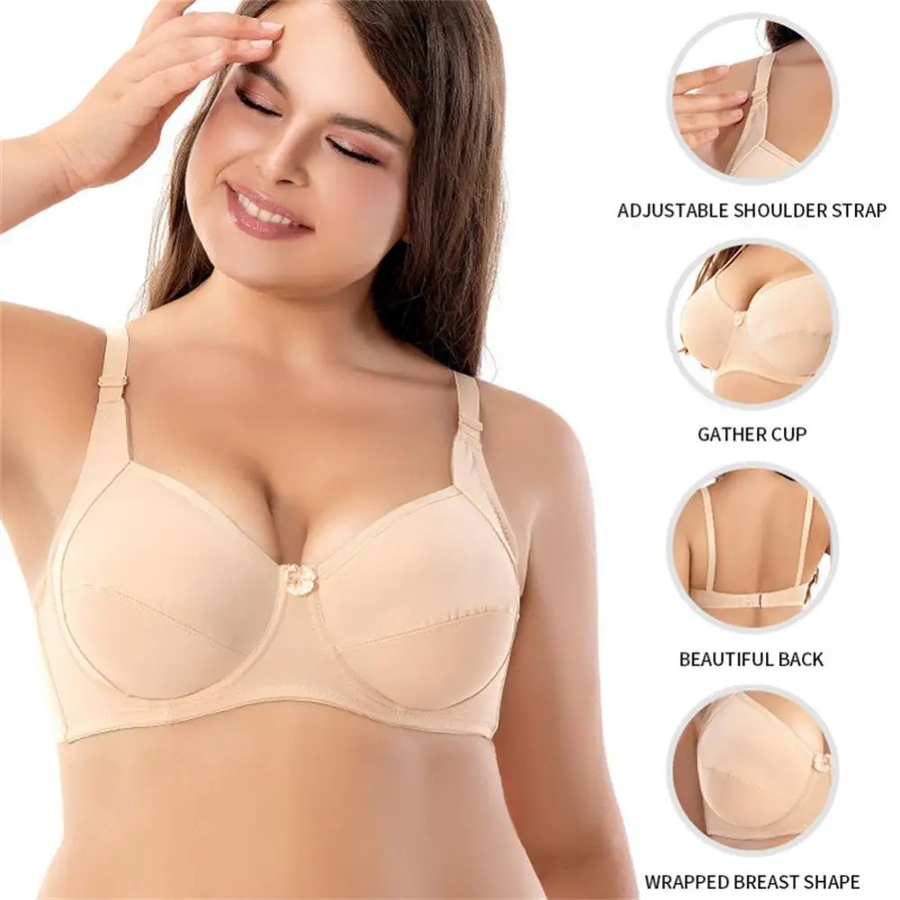 

Женский бюстгальтер с V-образным вырезом и чашками пуш-ап