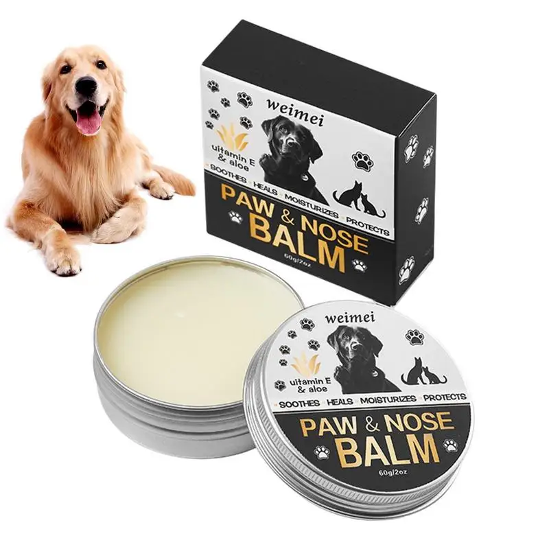 

Paw Cream For Dogs Paw Pad Protection Balm For Dogs 60g Dog Paw Balm Soother Heals Repairs And Moisturizes Dry Noses And Paws