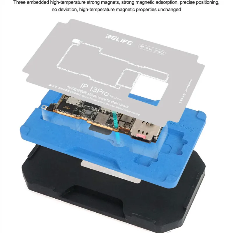 RELIFE RL-601T 25in1 материнская плата среднего слоя оловянная платформа для посадки IP