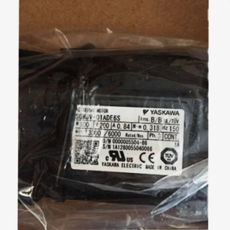 

In Stock Servo Motor SGMJV-04ADE6S